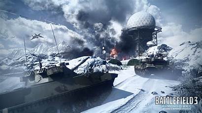 Battlefield Tank Battle Winter 1080p Resolution Screen