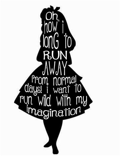 Free Alice In Wonderland Silhouette File Alice And Wonderland Quotes