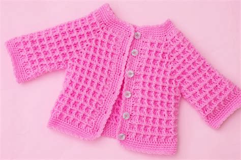 Crochet Fast And Easy Baby Jacket We Love Crochet