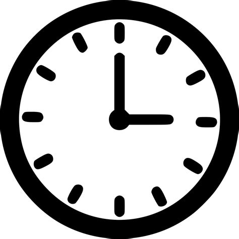 This clipart image is transparent backgroud and png format. Clock Svg Png Icon Free Download (#563893 ...