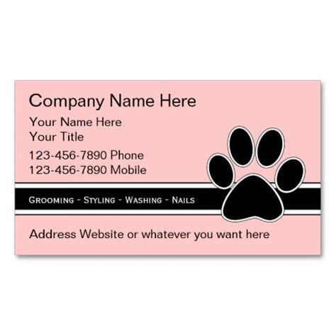 With easy personalization tools at your disposal, your dog. 50 best images about Pet Sitting Business Cards on Pinterest | Dog paw prints, Business card ...