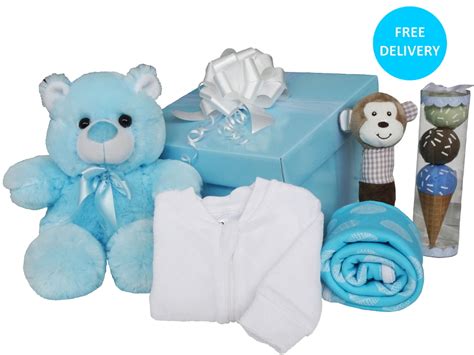 New baby gifts delivered ireland. Congratulations Baby Boy Gift Basket | Free Standard Delivery