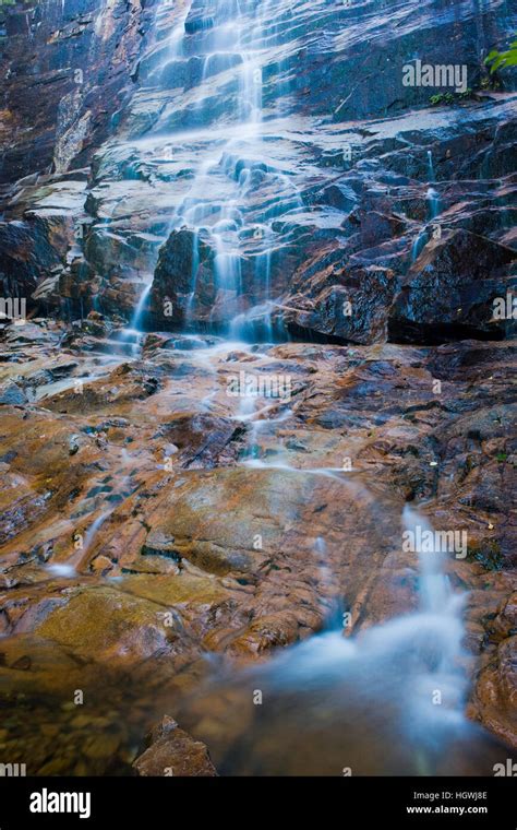 Arethusa Falls In Crawford Notch State Park In New Hampshires White