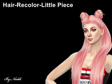 The Sims Resource Leahlillith`s Little Piece Hair Recolored By