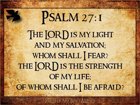 Psalm 271kjv Favorite Bible Verses Pinterest Psalm 27 Bible