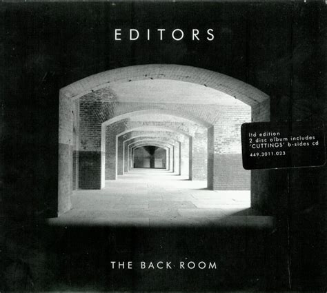 Editors The Back Room Cd Album At Discogs