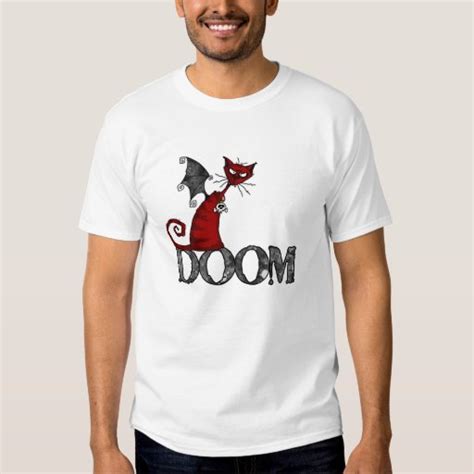 Doom Kitty T Shirt Zazzle