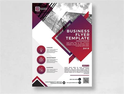 Print Free Business Flyer Templates