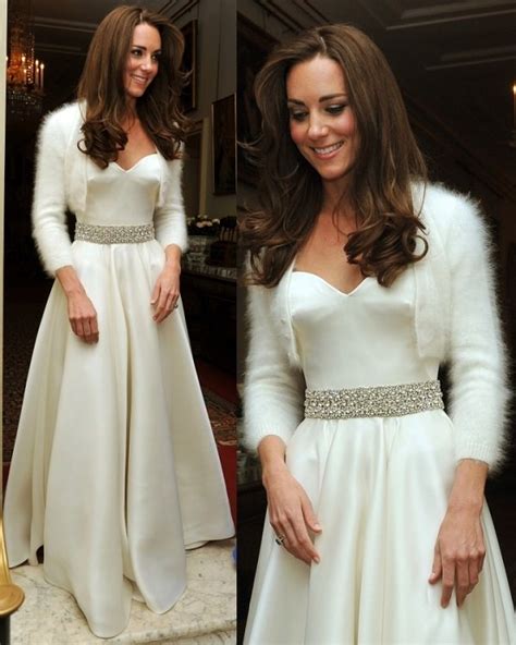 Discount stunning kate middleton wedding dresses royal modest bridal gowns lace long sleeves ruffles cathedral train custom made high kate middleton style wedding dress fantasy wedding dresses kate middleton wedding dress pretty size: TOP 5 Outfits Worn by Kate Middleton | Indian Fashion Blog ...