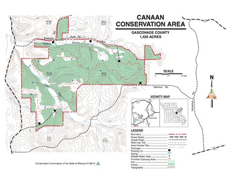 Canaan Valley Campground Map