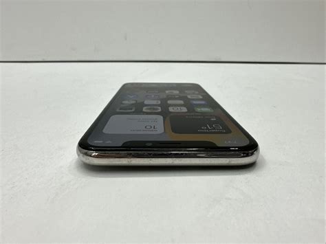Apple Iphone X 256gb Unlocked Verizon Silver A1865 Mqcp2lla Ebay