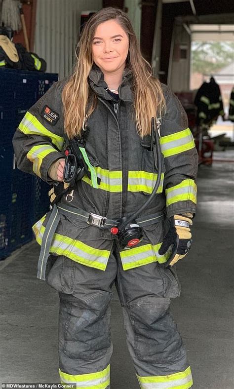 female firefighter 21 constantly asked whether she is a real firefighter daily mail online