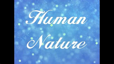 Michael Jackson Human Nature Lyrics Youtube
