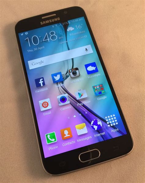 Samsung Galaxy S6 Android Smartphone Review Premium Design And
