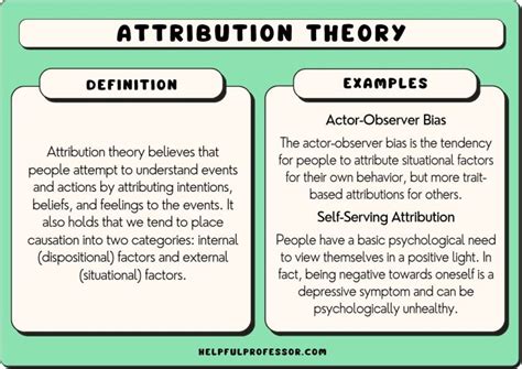 15 Attribution Theory Examples 2024