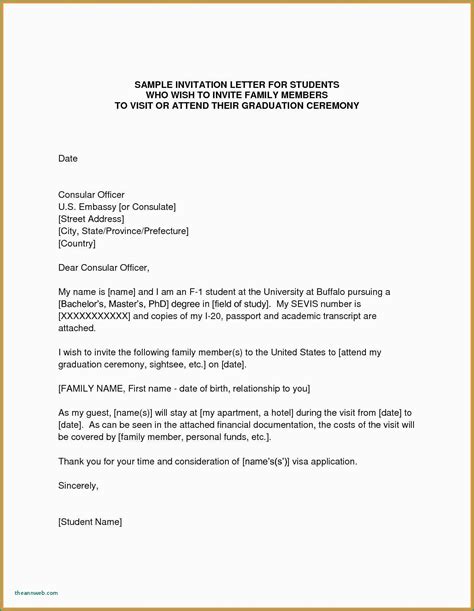 Sample Invitation Letter For Visitor Visa For Parents To Consulate