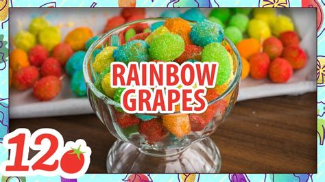 How To Make Rainbow Grapes Youtube