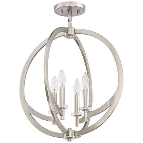 Maybe you would like to learn more about one of these? Quoizel Orion 18"W Brushed Nickel 4-Light Steel Pendant ...
