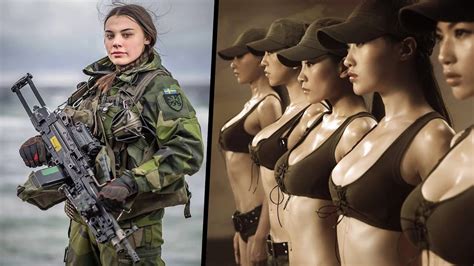 10 most beautiful female armed forces in the world youtube
