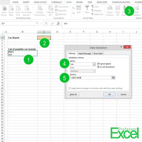 Excel Tutorial How To Create A Drop Down List In Microsoft Excel My