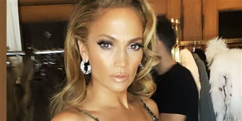 Jennifer Lopez Rocks A Sexy Sequin Dress To Oscars After Party