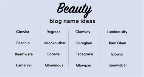 Good Makeup Brand Names Ideas