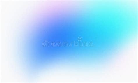 Blurry Abstract Gradient In Vivid Vibrant Colors Stock Illustration