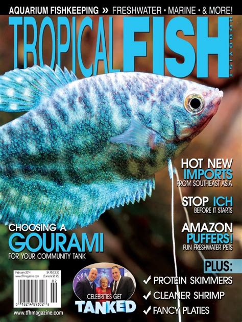 Tropical Fish Hobbyist Magazine February 2014 Pdf Animals Kept As