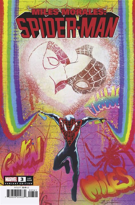 Miles Morales Spider Man 3 Graffiti Variant