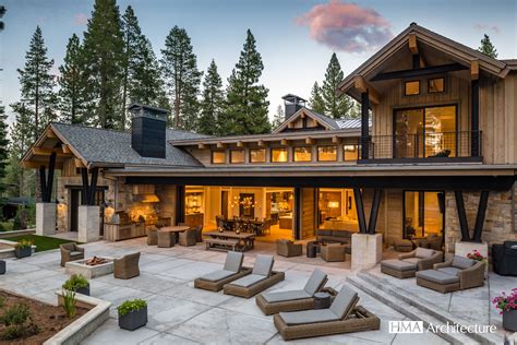 Rustic Home Mountain Home Mountain Modern Home In Truckee By HMA Architecture Inc Modern