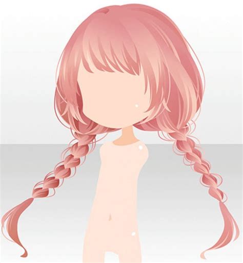 Pin By Fiona On Art Stuff Anime Braids Chibi Hair Anime Hair