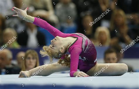 Anastasia Grishina Russia Competes On Floor Editorial Stock Photo