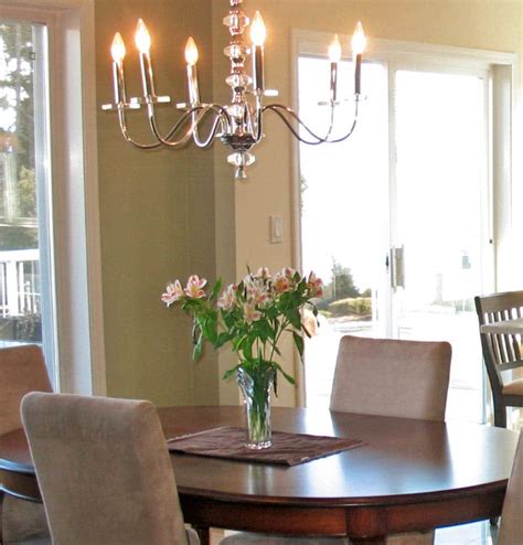 Dining room chandelier light fixtures standard table height home. The Right Height to Hang Light Fixtures - How Big, How ...