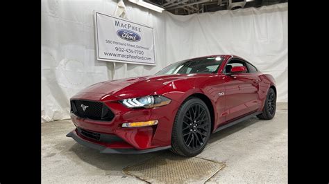 Rapid Red 2022 Ford Mustang Gt Premium Wperformance Pack Review