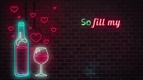 Neon light logo animation in after effects | no plugins. Neon Lyrics Template Fast Download Videohive 23555778 ...