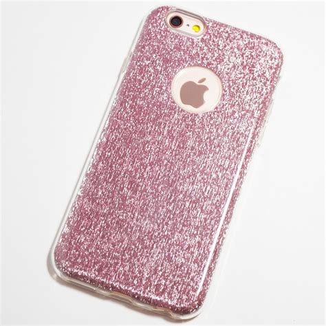 Rose Gold Glitter Iphone 6s Plus Case