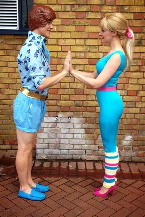Barbie And Ken Couple Halloween Costumes For Adults Cute Couple Halloween Costumes Halloween
