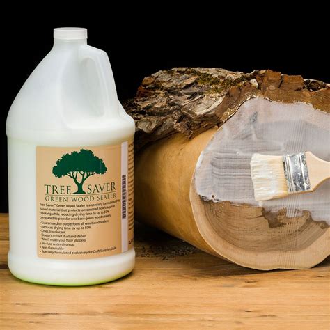 Tree Saver Green Wood Sealer Finishing Craft Supplies Usa Wood