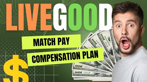 Livegood Matching Pay Compensation Plan Youtube