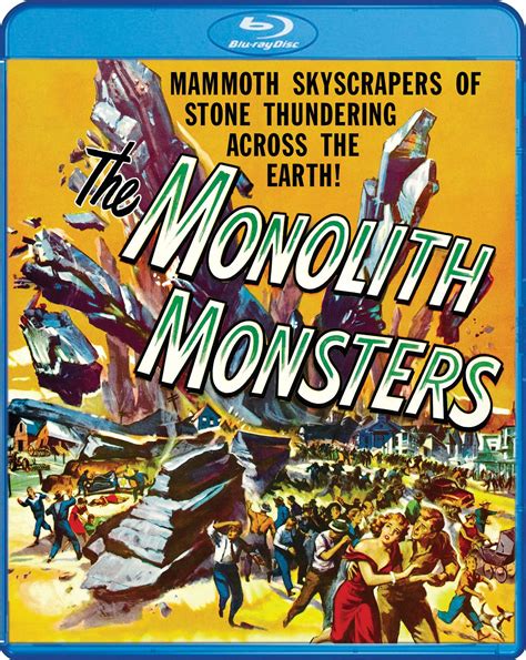 The Monolith Monsters Blu Ray Ad Monsters Aff Monolith Ray