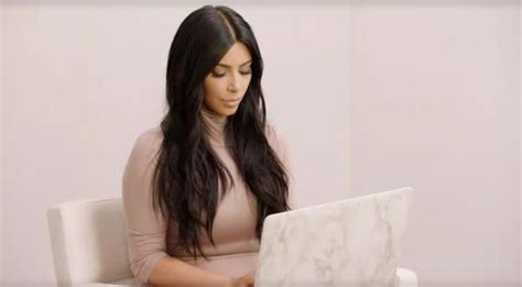 kim kardashian writes a letter to her future self in video