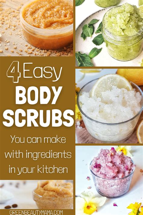 5 Diy Body Scrub Recipes For Summer And T Giving