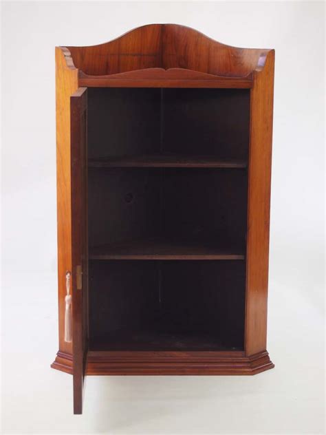 What can you do with a corner hutch? Antique Victorian Hanging Corner Cabinet