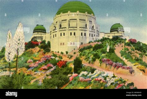 Planetarium At Griffith Park Los Angeles Stock Photo Alamy