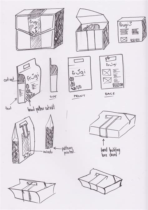 Packaging Design Sketches Sketch Design