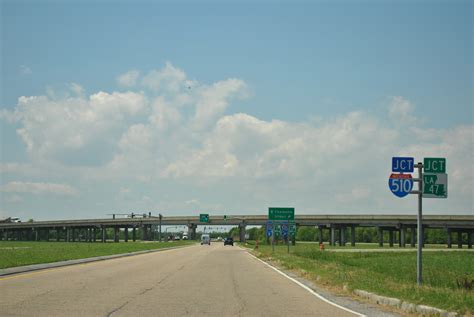 Interstate 510 Highway 47 Aaroads Louisiana