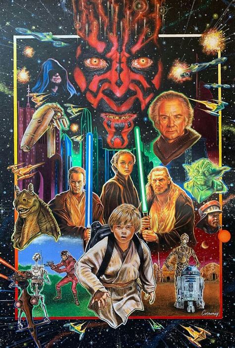 The Phantom Menace Star Wars Art Star Wars Fan Art Star Wars Artwork