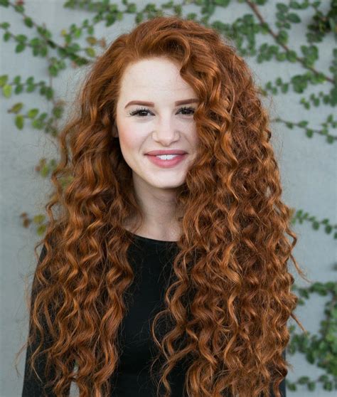 Madelaine Petsch Curly Red Hair New Book Red Curly Hair Long Hair