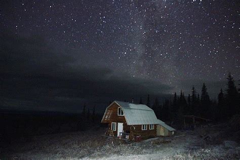 The Milky Way Over The Cabin On A Cool Night Late Last Spring Photo