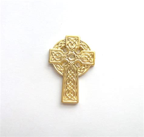 Celtic Cross Ireland Lapel Pin Tie Tack Or Lapel Pin